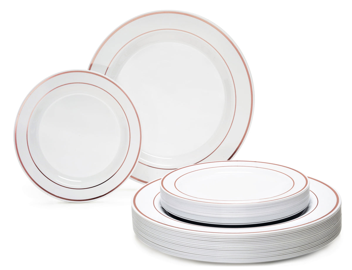Double Rim Rose Gold Combo – 300 Pieces
