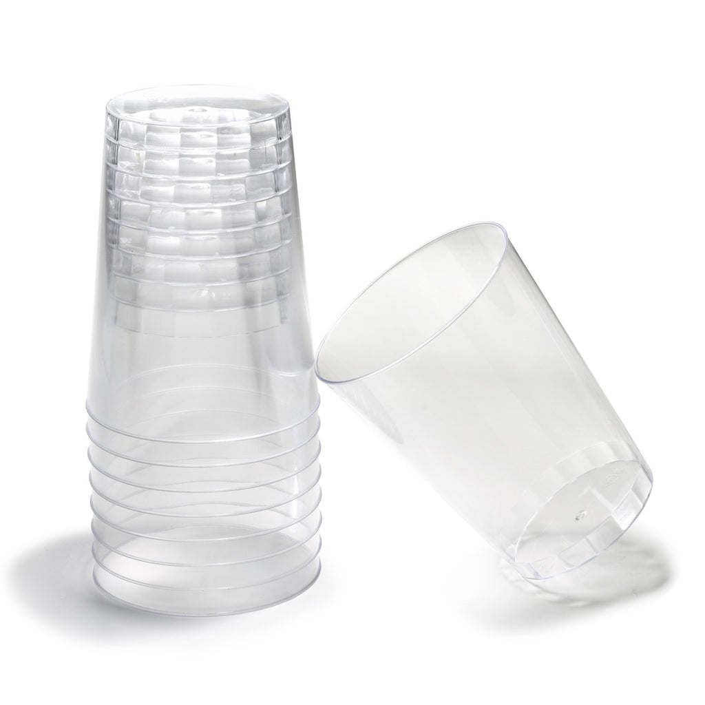 10 oz Clear Plastic Tumblers – 600 Count