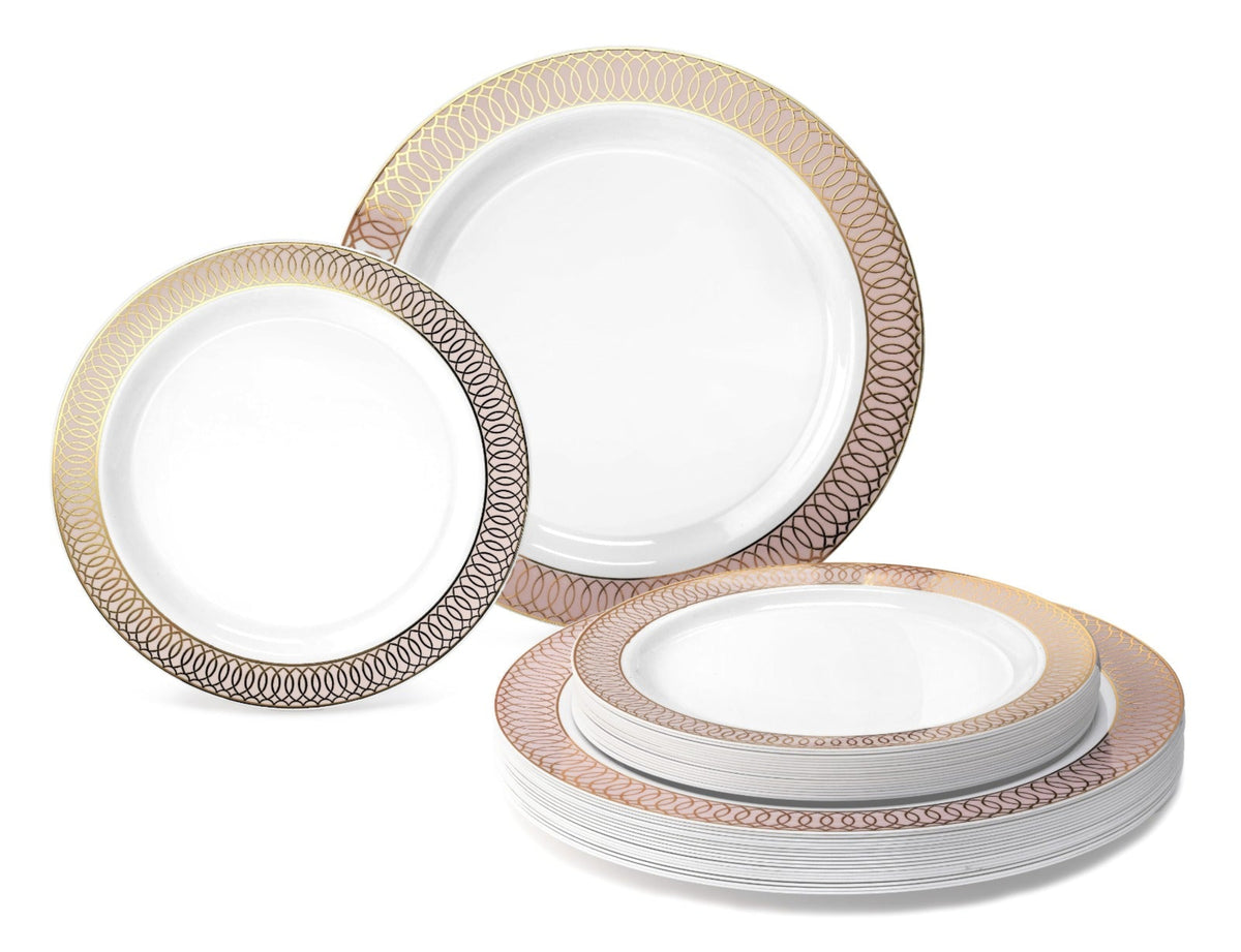 Venice Blush & Gold Combo –  300 Pieces / 150 Guest