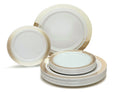 Celebration White & Gold Combo –  300 Pieces / 150 Guest
