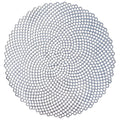 Round Mosaic Silver – 20 Pieces