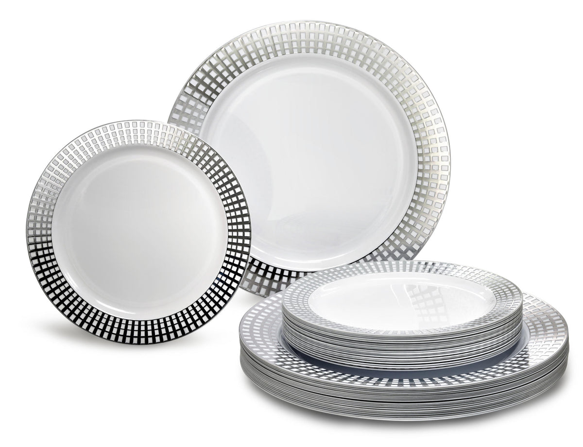 Princess White & Silver Combo –  300 Pieces / 150 Guest
