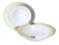 Princess White & Gold – 120 Pieces / 16 oz