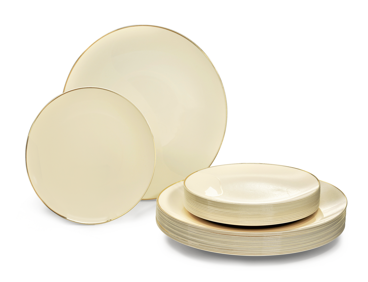 Bali Ivory & Gold Combo – 300 Pieces / 150 Guest